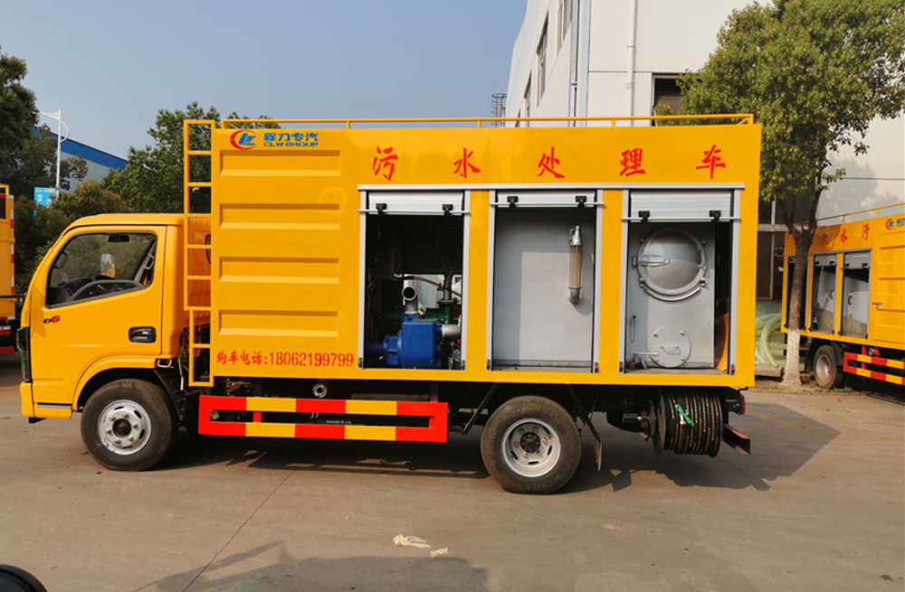 宣闸村污水分离车