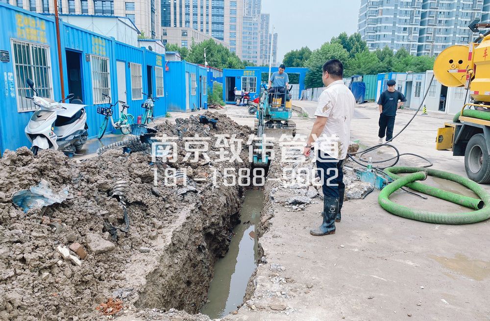 329宣闸村管道置换开挖