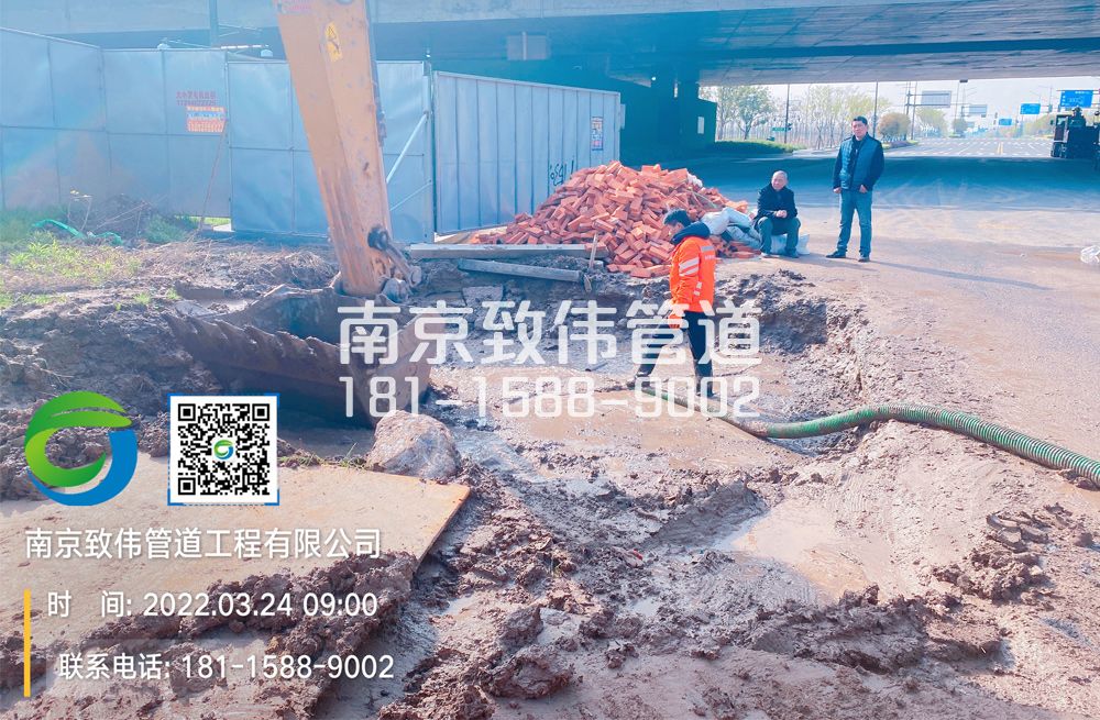 宣闸村泥浆清理