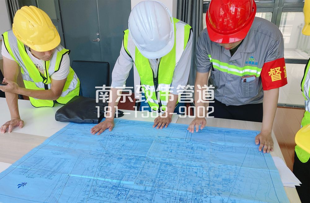 宣闸村管道探测